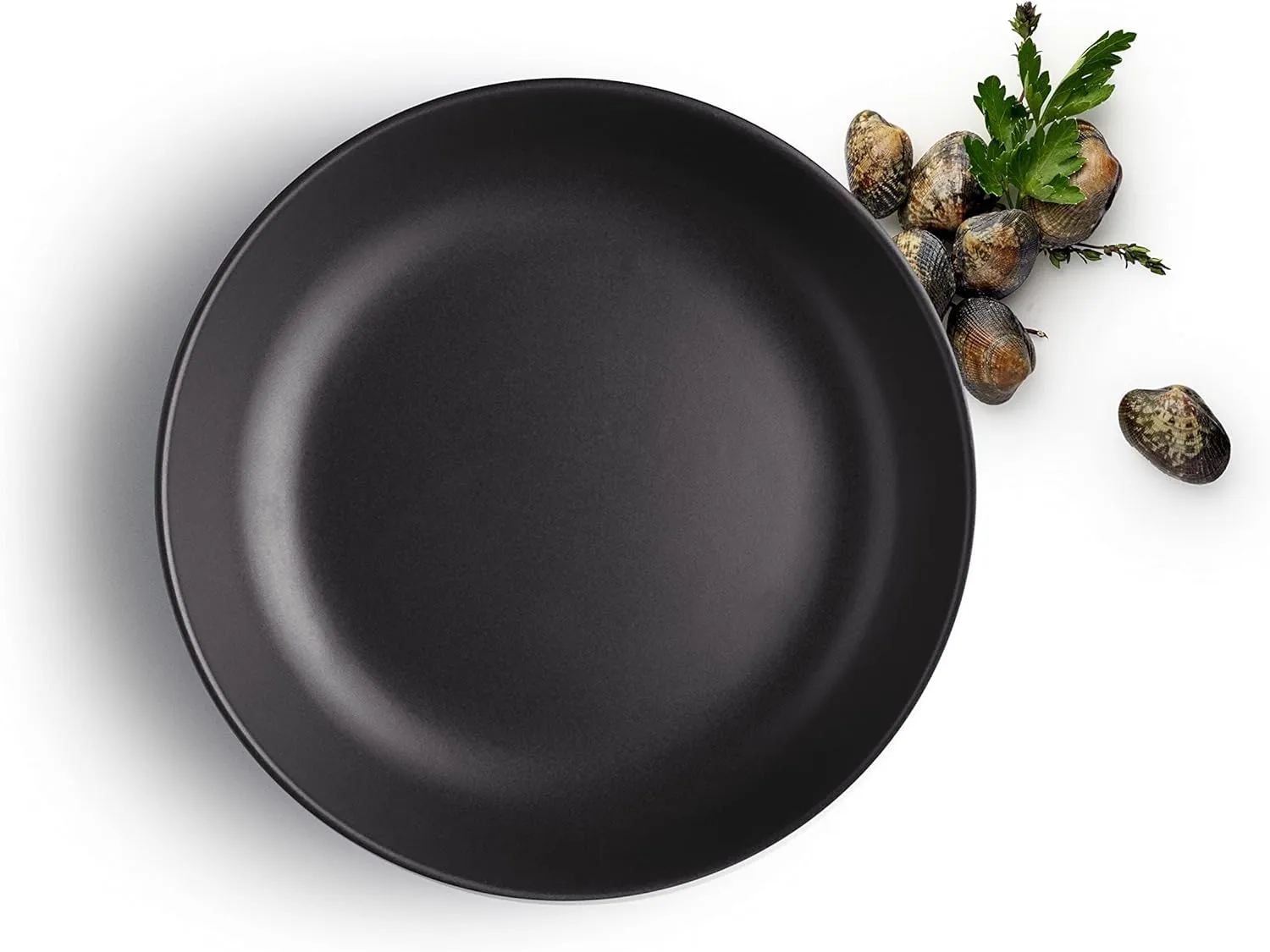 Eva Solo | Nordic Kitchen | 4 Deep Plate 7.8 inch | Dishwasher-safe, Freezer-safe, Ovenproof & Microwave-safe | Danish Design, Functionality & Quality | Set of 4