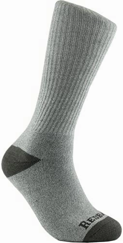 Everyday Bamboo Viscose Fiber Lightweight Crew Sock (Light Gray, 3)