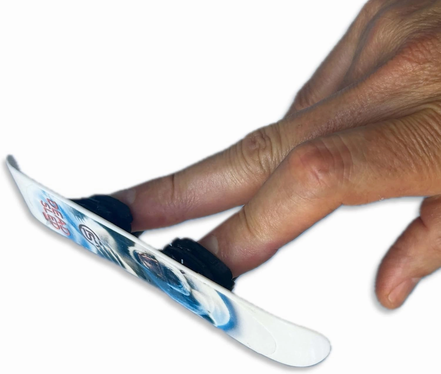 Finger Sliders Pro Premier Mini Snowboard Realistic Fun Finger Snowboarding Model Dead Sled mini Snowboard with Bindings for Fingerboard Tricks Gift for Snowboarder Decor