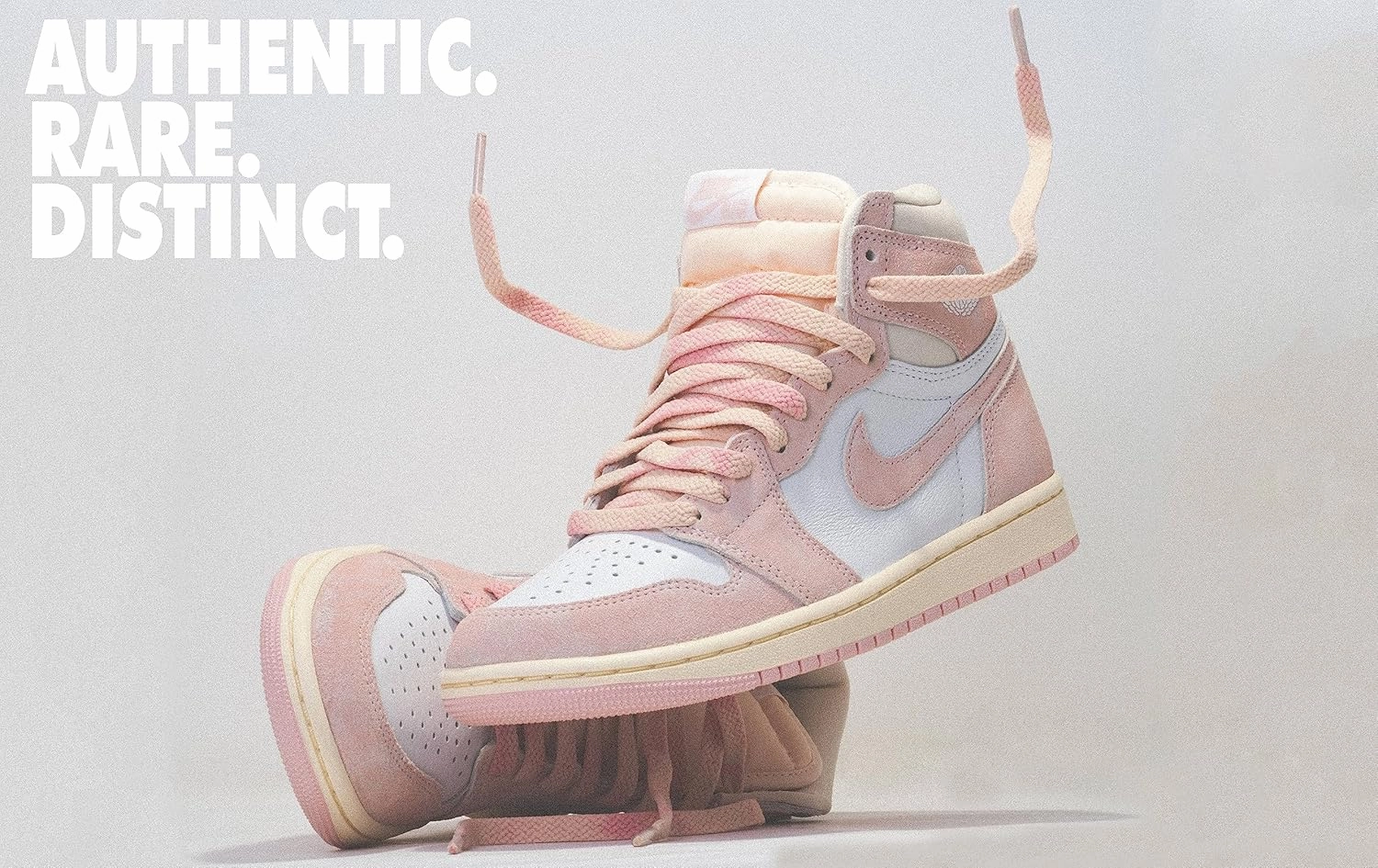 Flat Cotton Vintage Unique Threaded Aged Shoe Laces Replacement for Air Jordan 1 and Nike Dunk