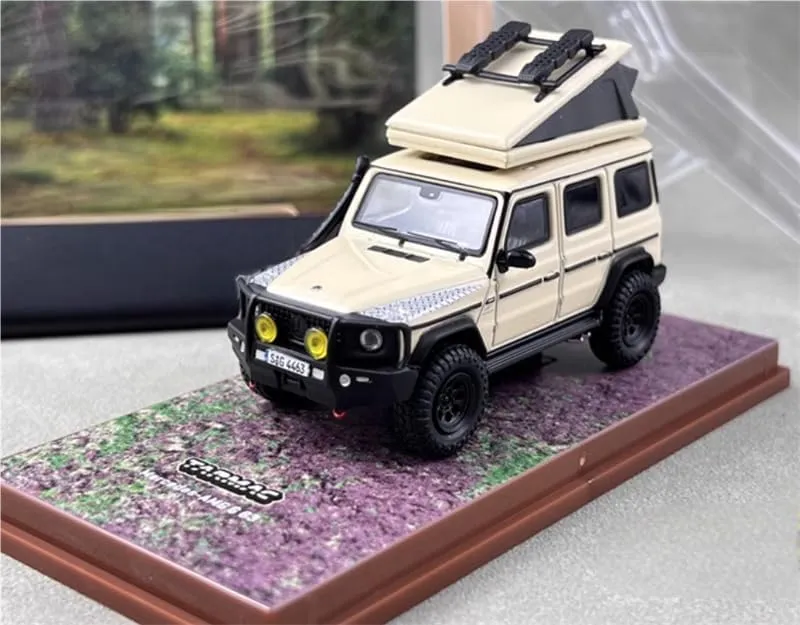 FloZ for Tarmac Works for Mercedes for AMG for G 63 Camping 1:64 Car Pre-Built Model