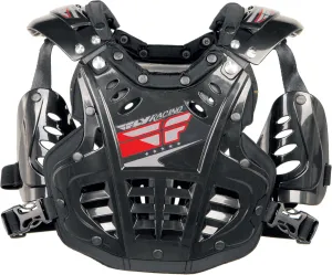 Fly Racing Mini Convertible Men's Off-Road Motorcycle Roost Guard - Black/One Size