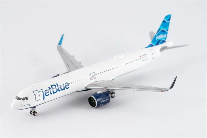 for GeminiJets for JetBlue Airways for Airbus A321neo N4058J 1:400 Aircraft Pre-Built Model