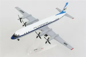 for Herpa Malev Hungarian Airlines Ilyushin IL-18 HA-MOF 1/200 DIECAST Aircraft Pre-Built Model