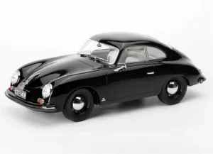 for Norev for Porsche for 356 Coupé 1952 Black 1:18 Car Pre-Built Model