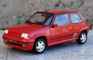 for NOREV for Renault for Supercinq for GT for Turbo 1989 red 1:18 Car Pre-Built Model