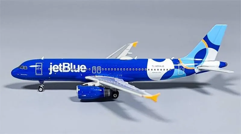 for Phoenix for JetBlue Airways for Airbus A320 N554JB 1:400 Aircraft Pre-Built Model