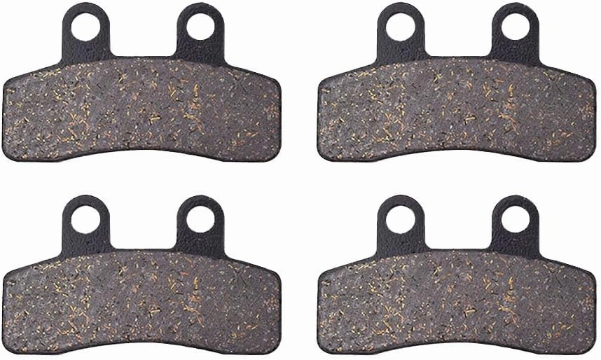 for GENERIC/KSR Mini Trigger 50 SM X 2008-2009 for ITALJET Pit Jet 50 2007-2009/ Jet 125 2007-2008 Motorcycle Front Rear Semi-Metallic Brake Pads Organic Disc