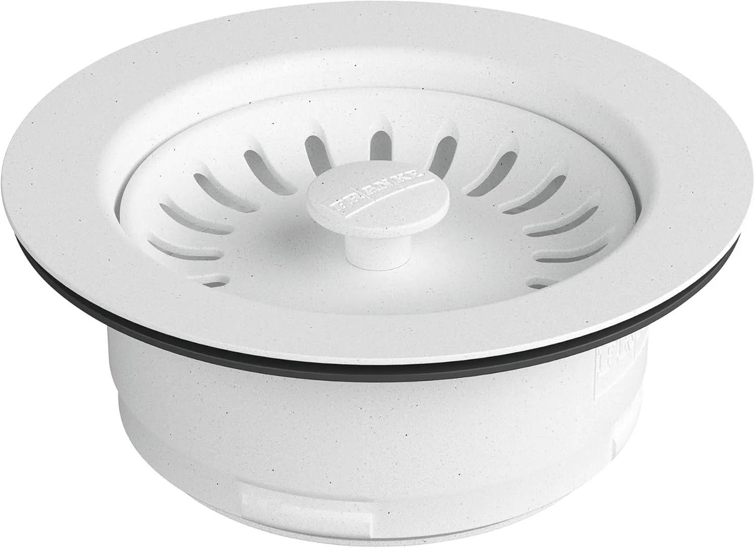 Franke WD-900 Colorline 4-1/2" Wide Garbage Disposal Flange Kit - Polar White