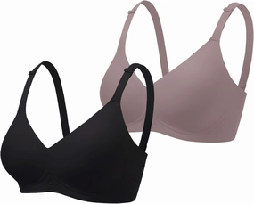 Gailife Smooth Wireless Bras for Women No Underwire Comfort Seamless Supportive Bra Raceback Push Up Bralettes Full Coverage