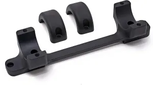 Game Reaper Remington 700-Short Action-Low Mount (Black, 1 inch)