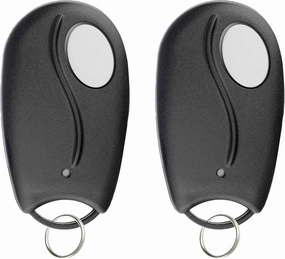 Garage Door Mini Key Chain Remote Replacement for Linear Megacode ACT-31B ACP00879 (LD033 LD050 LS050) (2 Pack)