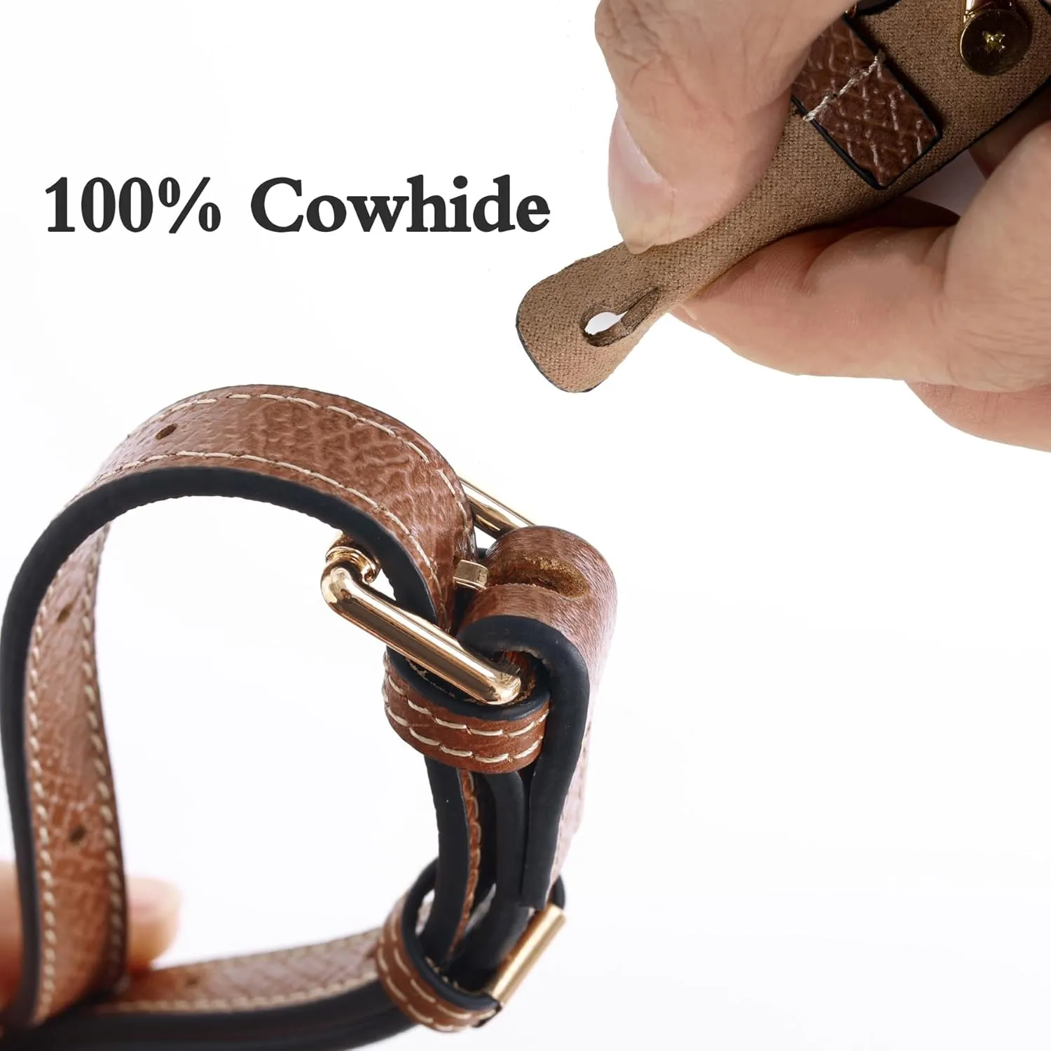 Genuine Leather Crossbody Strap and Conversion Kit for Longchamp Mini Bag Strap Kit - Durable, Easy to Install, and Stylish
