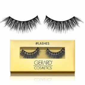 Gerard Cosmetics #Savage #Lashes, High Volume Dramatic Lashes, Reusable, Perfectly Curled False Lashes, Cruelty Free & Vegan (1 Pair)