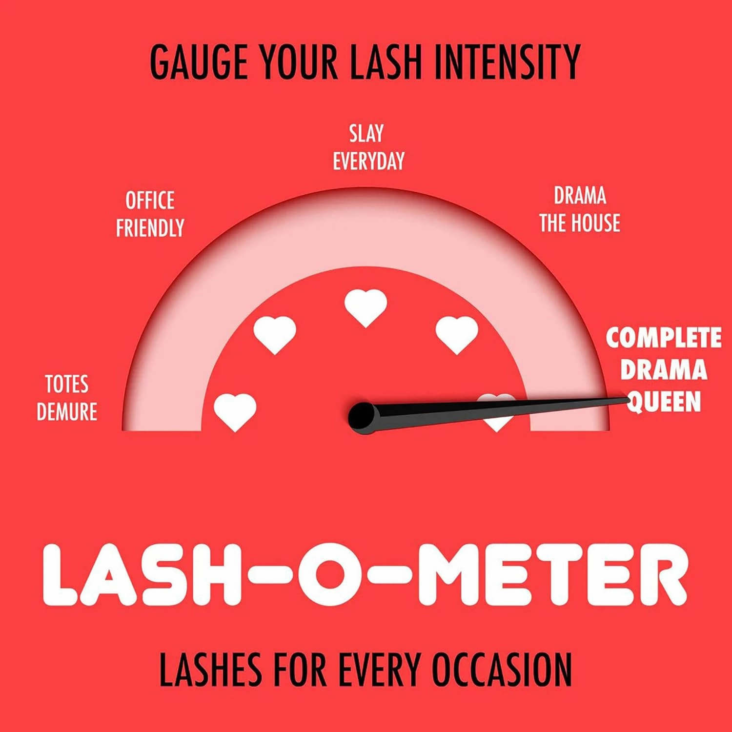 Gerard Cosmetics #Savage #Lashes, High Volume Dramatic Lashes, Reusable, Perfectly Curled False Lashes, Cruelty Free & Vegan (1 Pair)