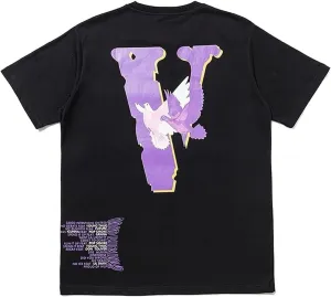 Hip Hop V Shirts for Men Women Fashion Graphic Tees Novelty Crewneck Short Sleeve T Shirt Tops