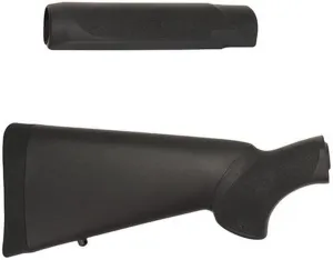 Hogue OverMolded Rubber Shotgun Stock & Forend Kit for Mossberg 500, 590A1, 510 Mini, Maverick 88 (12 Gauge), Black - 05012