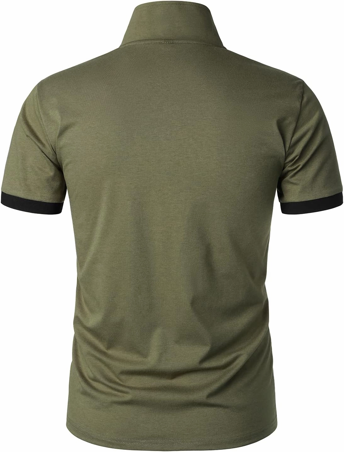 HOOD CREW Men’s Classic Polo Shirt Short Sleeve Shirts Lightweight Casual Tops