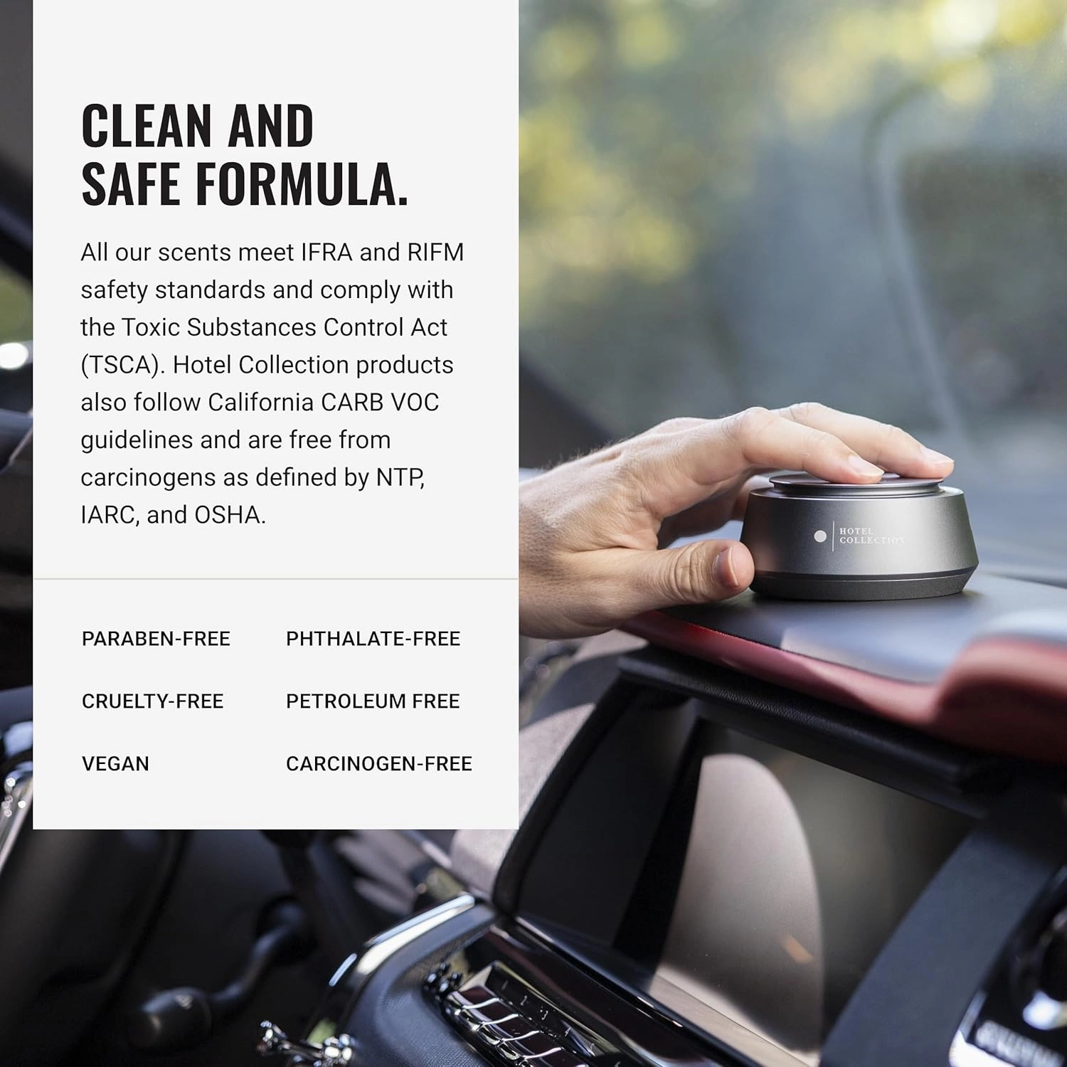 Hotel Collection - Jedi Chauffeur Car Diffuser Oil - Light Side Luxury Essential Car Diffuser Oil - Bergamot Damask Rose Chinese Black Tea - 20ml