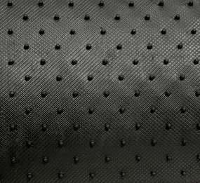 Intro-Tech LX-121-RT-B Hexomat Front and Second Row 4 pc. Custom Fit Auto Floor Mats for Select Lexus is 300 Models - Rubber-Like Compound, Black