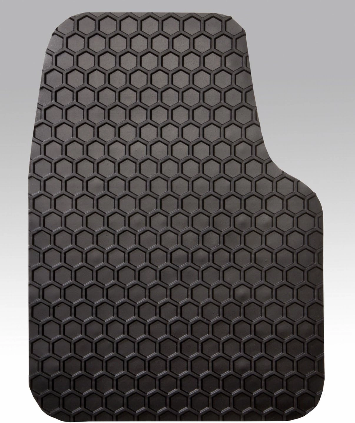 Intro-Tech LX-121-RT-B Hexomat Front and Second Row 4 pc. Custom Fit Auto Floor Mats for Select Lexus is 300 Models - Rubber-Like Compound, Black