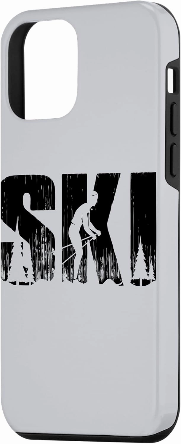iPhone 12 mini Ski Cross Country Skiing Funny Winter Sport Gifts for Skier Case