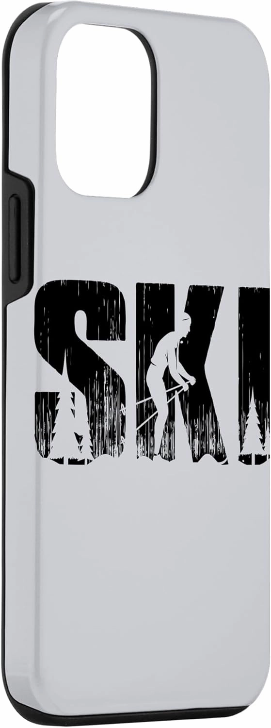 iPhone 12 mini Ski Cross Country Skiing Funny Winter Sport Gifts for Skier Case