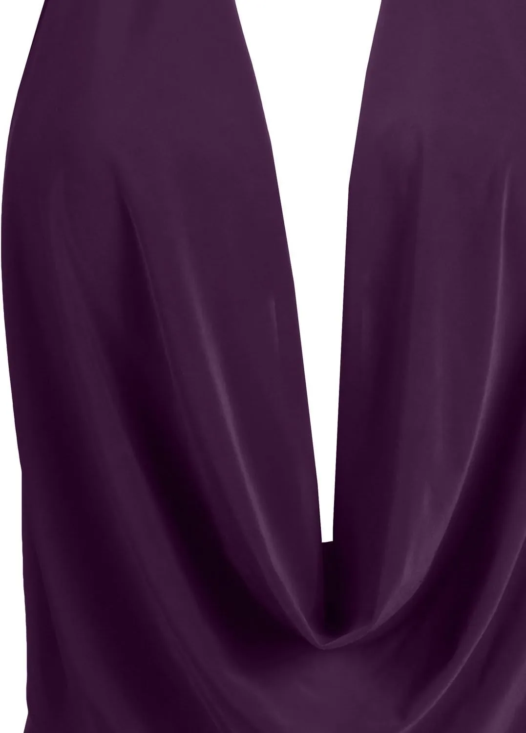 J. LOVNY Womens Womens Lightweight Low Cut Halter Top S-3XL