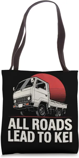 Kei Truck Automobile Car Vehicle Japanese Light Truck Tote Bag