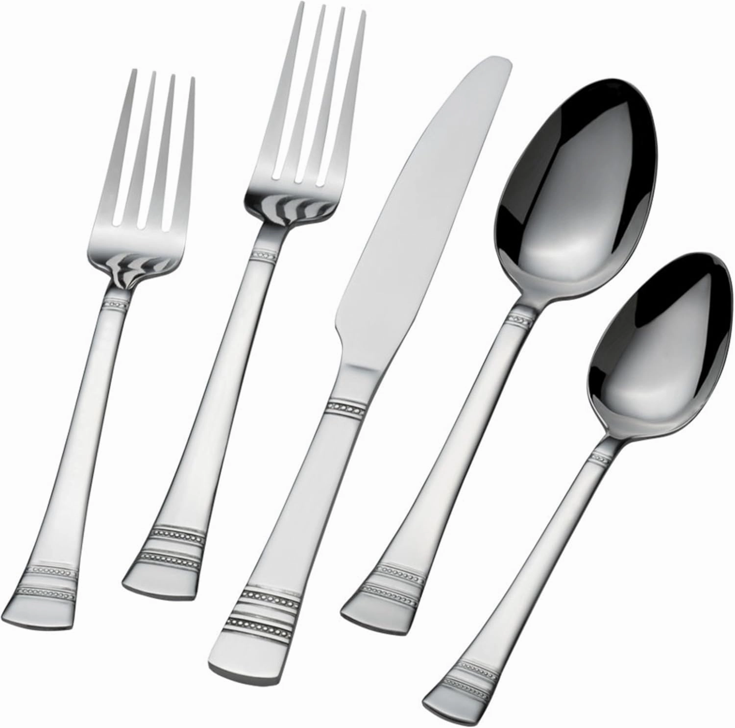Kensington 20-Piece Stainless Steel Flatware Set, Service for 4