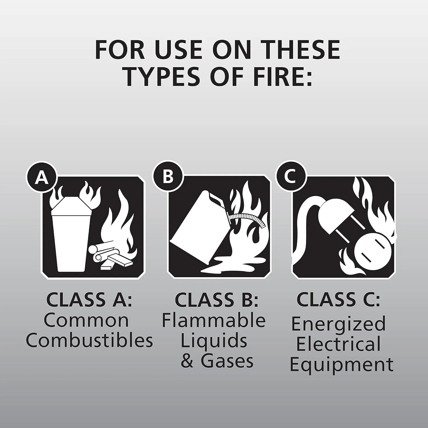 Kidde Fire Extinguisher for Home & Kitchen Fire Extinguisher, Home Use for Grease Fires, 3.9 Lbs., Wall Mount Included, White