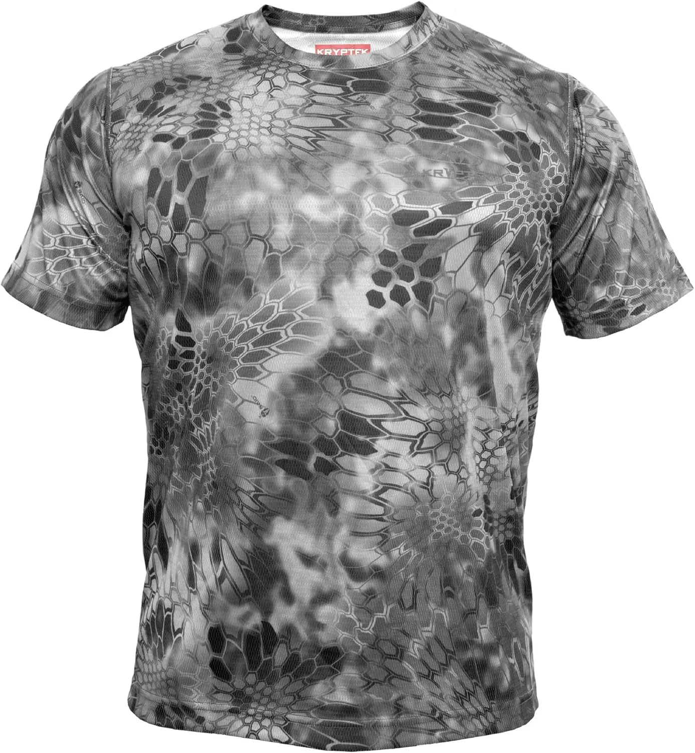 Kryptek Men's Hyperion Short Sleeve, Lightweight, Breathable, Stealthy Camo Hunting and Fishing Shirt