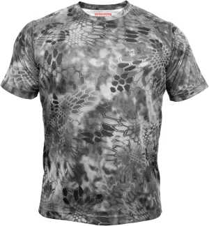 Kryptek Men's Hyperion Short Sleeve, Lightweight, Breathable, Stealthy Camo Hunting and Fishing Shirt