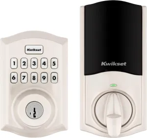 Kwikset HomeConnect 620 Z-Wave Long Range Enabled Keypad Smart Lock with Convenient Keyless Entry, Customizable User Codes, S2 Security and SmartStart Provisioning Satin Nickel Traditional