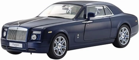 Kyosho Original 1/18 Rolls-Royce Phantom Coupe Blue Metallic Finished Product