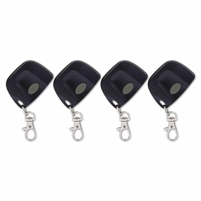 LAWOHO 4 Pack Garage Door Remote Compatible with Linear Multi-Code 3089 Replacement for 300mhz 3060, 3070, 4120 10 Dip-Switches