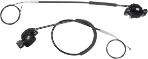 Left/Power Sliding Door Cable for Honda Odyssey 2005-2010 / Durable/Rubber / 1 Set/Black