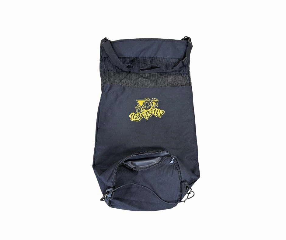 Let's Tie Up Portable Boat Trash Can | Reusable Trash Bag | Boating Storage | Fishing, Sandbar, Fishing, RV, Camping
