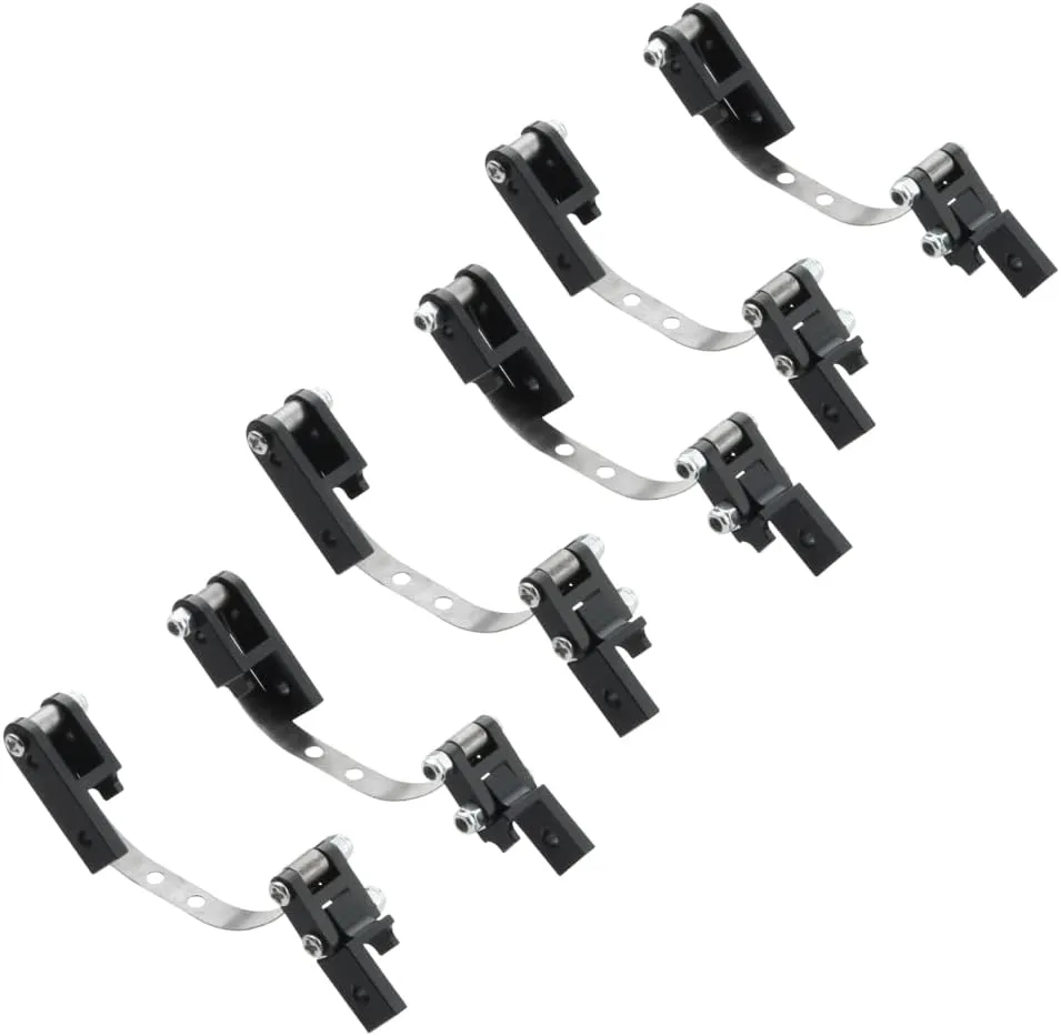 Levigo RC Spring Suspension Bar Leaf Spring Kit RC Upgrade Parts Compatible With 1/16 WPLB36 B16 JJRC Q60 Q63 Q75 6x6 Military Truck&Crawler