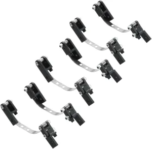 Levigo RC Spring Suspension Bar Leaf Spring Kit RC Upgrade Parts Compatible With 1/16 WPLB36 B16 JJRC Q60 Q63 Q75 6x6 Military Truck&Crawler