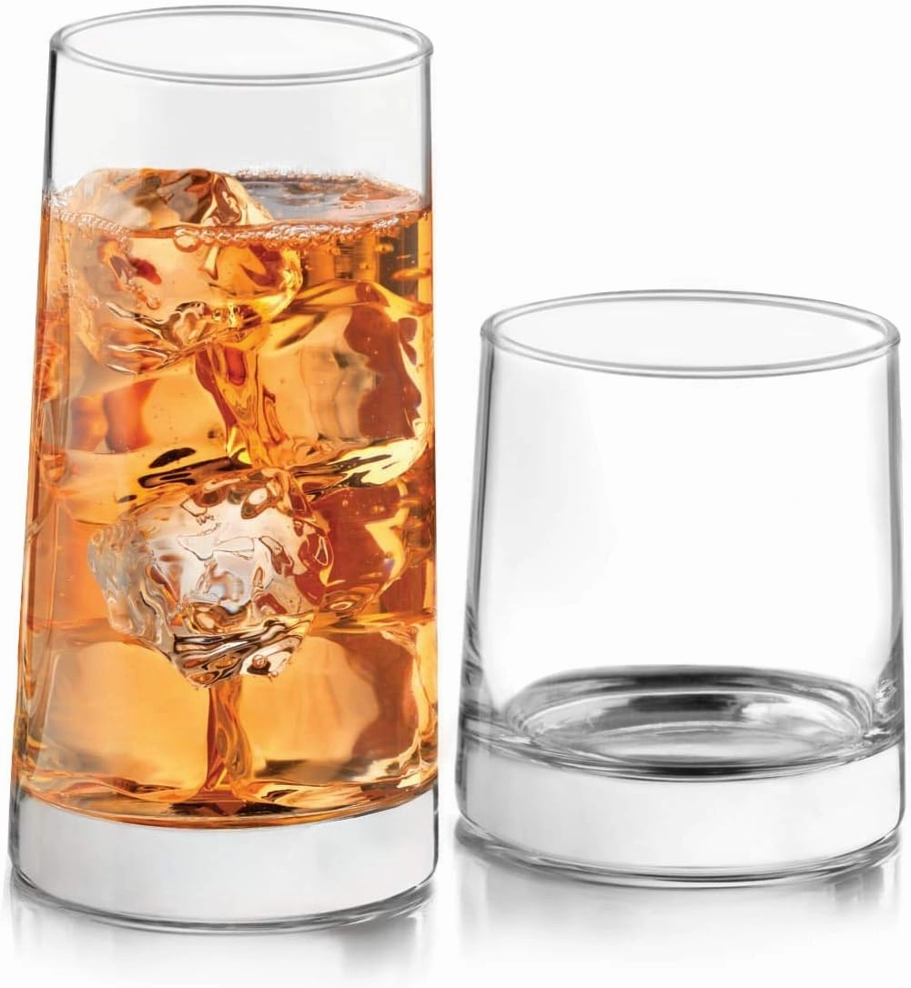 Libbey Cabos 16-Piece Tumbler and Rocks Glass Set