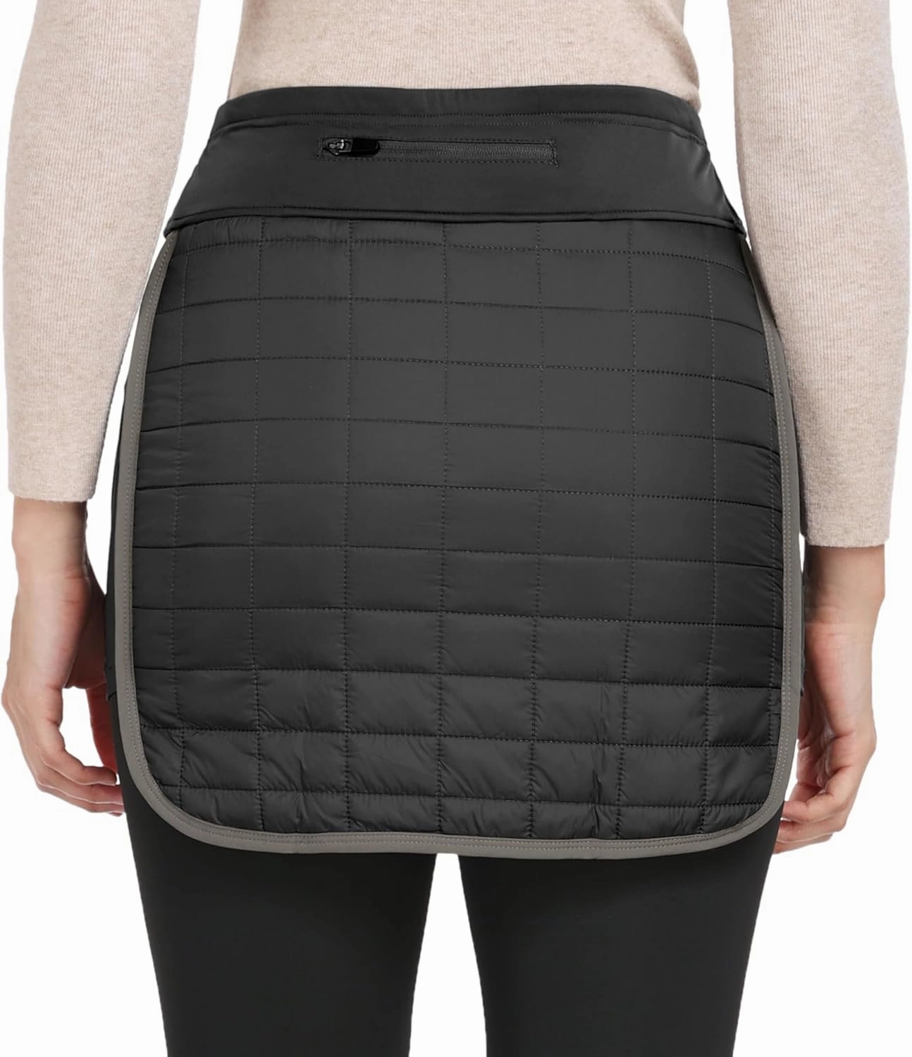 Little Donkey Andy Women's Lightweight Puffer Sport Skorts Warm Quilted Skirt Outdoors Hiking Running