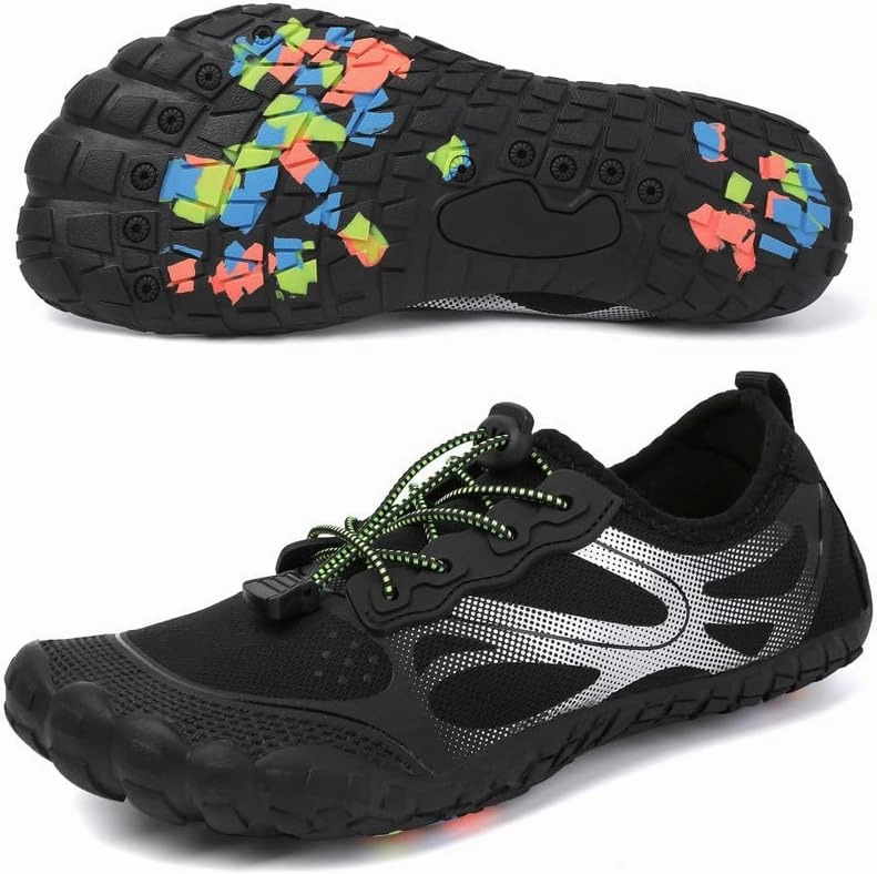 LIZRHA Water Shoes for Men and Women Quick Dry Aqua Swim Barefoot Shoes for Outdoor Fishing Beach Pool Boat Surfing Walking Water Park and Yoqa Activities