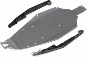Losi Chassis & Mud Guards Mini-T 2.0 LOS211019 Elec Car/Truck Replacement Parts