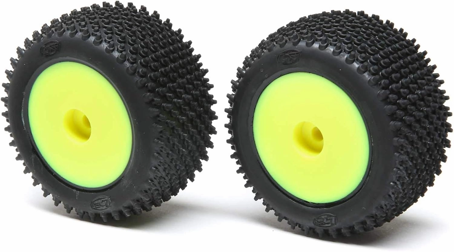 Losi Step Pin Tires Rear MountedYellow Mini-T 2.0 LOS41009 Elec Car/Truck Replacement Parts