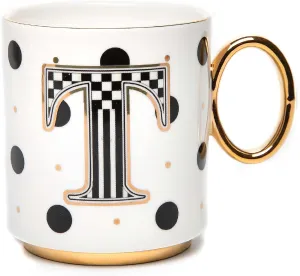 MACKENZIE-CHILDS My Mug, Decorative Ceramic Coffee Mug with Handle, T