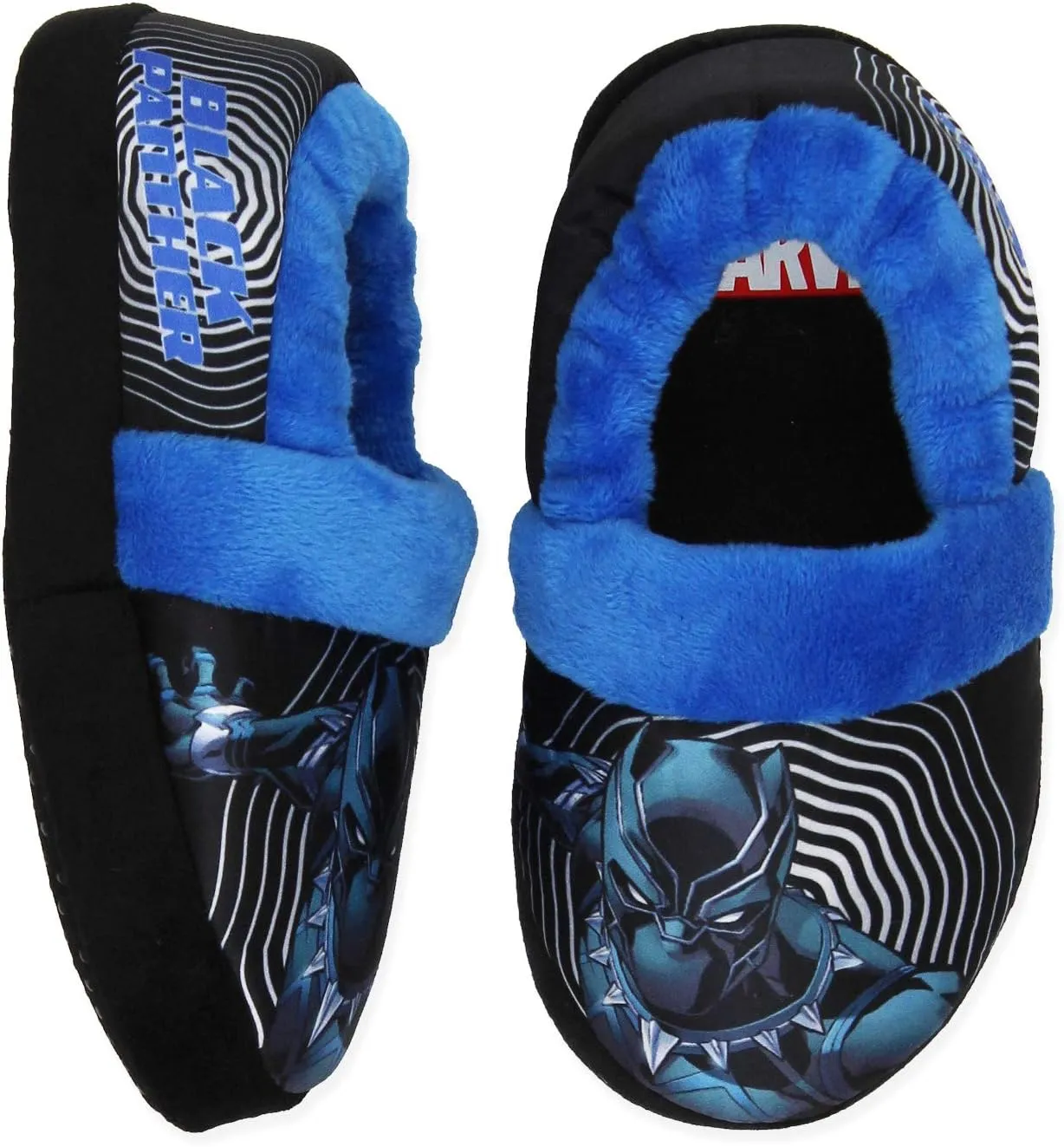 Marvel Avengers Superhero Boys Toddler Plush Aline Slippers