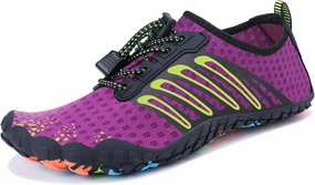 MAYZERO Water Shoes Men Women Swim Surf Shoes Beach Pool Shoes Wide Toe Hiking Aqua Shoes Winter House Slippers
