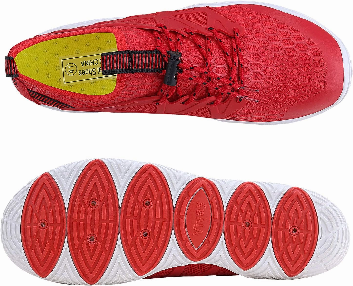 MAYZERO Water Shoes Men Women Swim Surf Shoes Beach Pool Shoes Wide Toe Hiking Aqua Shoes Winter House Slippers