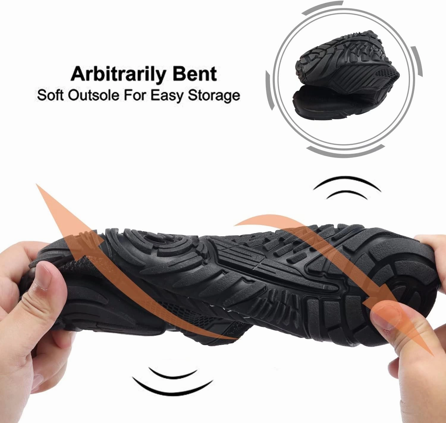 MAYZERO Water Shoes Men Women Swim Surf Shoes Beach Pool Shoes Wide Toe Hiking Aqua Shoes Winter House Slippers